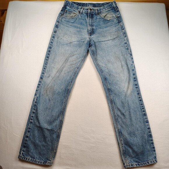 Carhartt Relaxed Fit Jeans Mens 32x34 100% Cotton - Picture 1 of 10